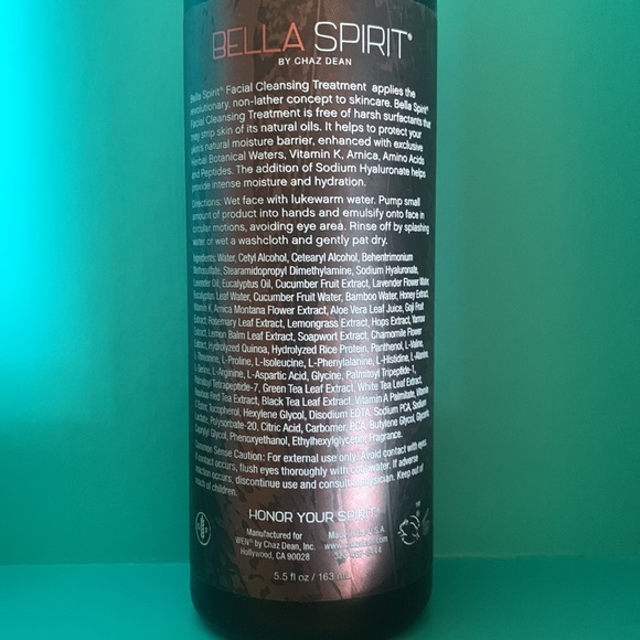 Bella spirit facial cleanser by Chaz Dean - Picture 4 of 5